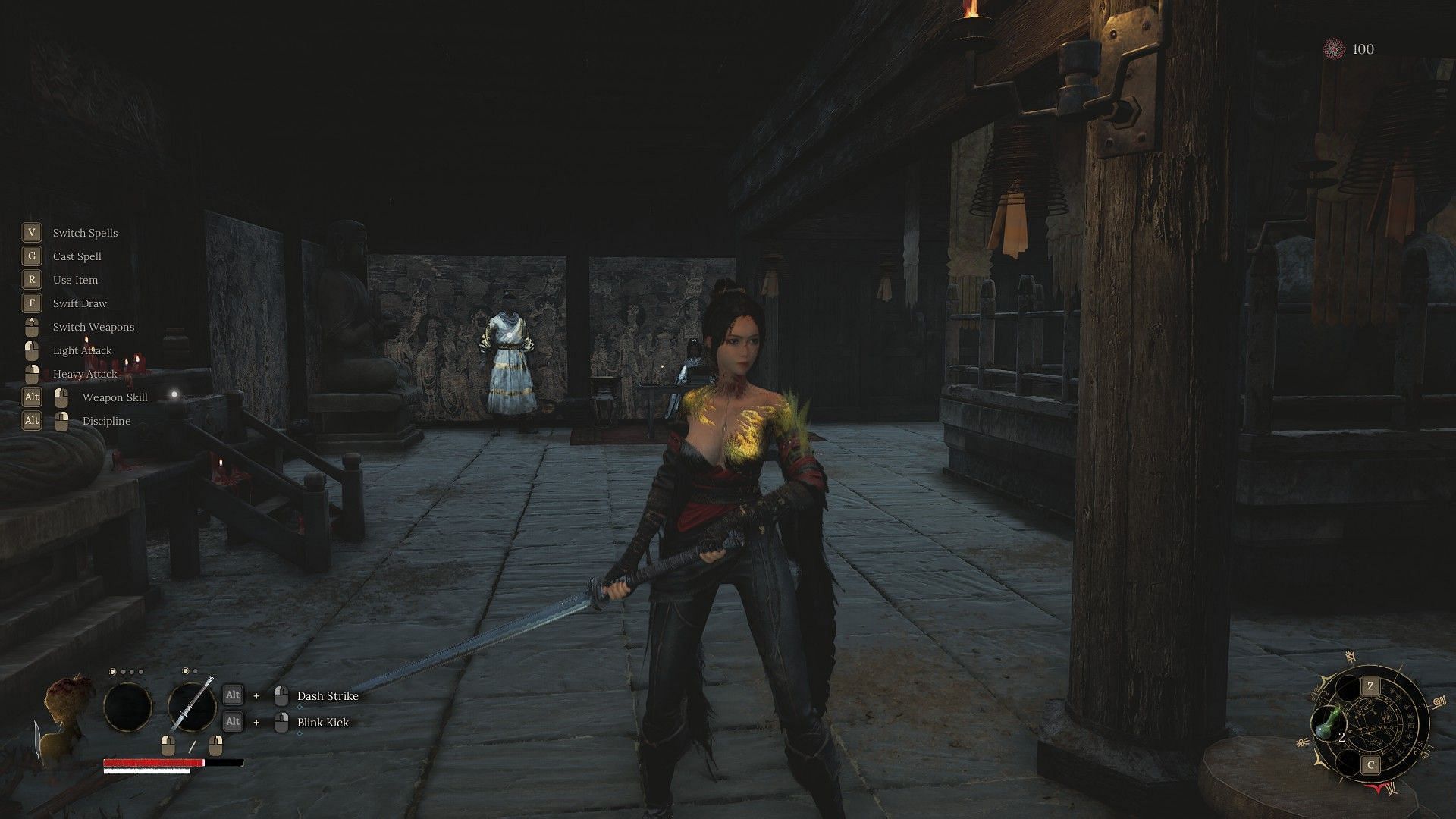 Overlord's Regalia Set in Wuchang: Fallen Feathers (Image via 505 Games)
